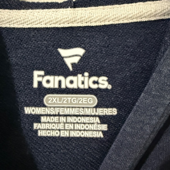 Chicago Bears Fanatics Pullover Hoodie‎ Women's Size 2XL - Picture 5 of 8